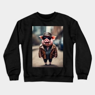 Funny pig Crewneck Sweatshirt